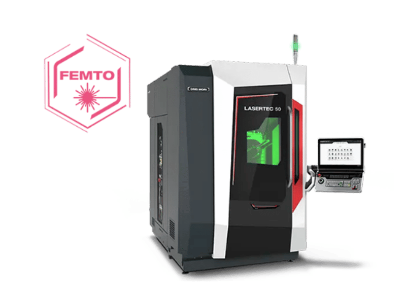 DMG MORI 3D Femtosecond Laser