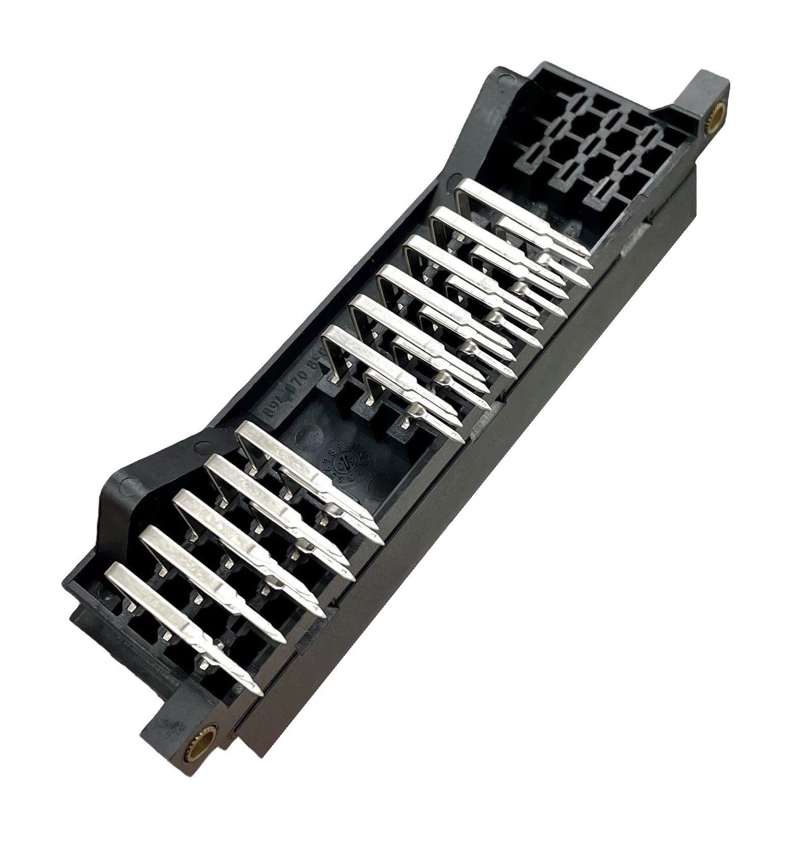 Precision automotive connector insert molding manufactured by Ming-Li Precision Taiwan