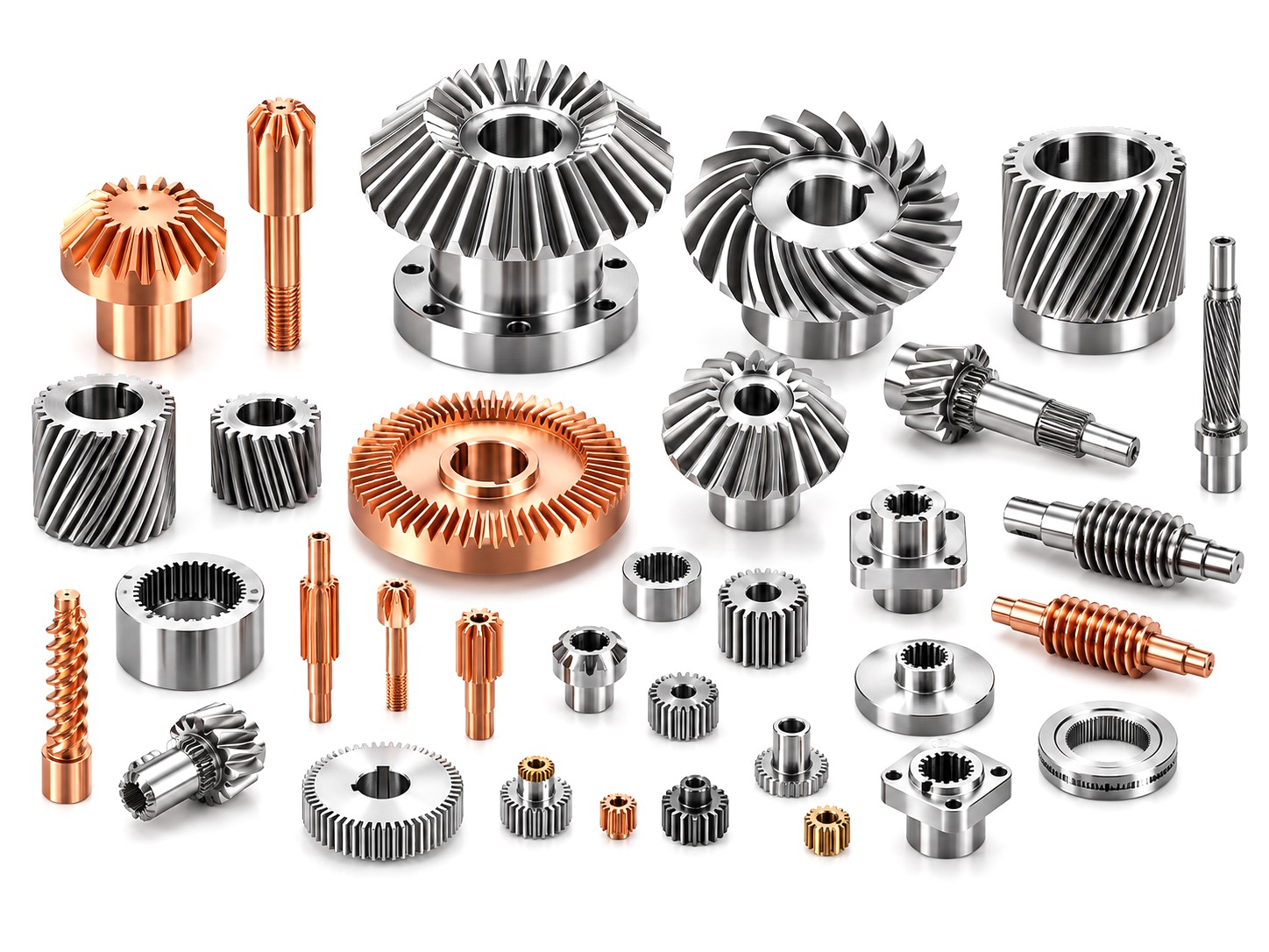 Precision gear hobbing and machining process at Ming-Li