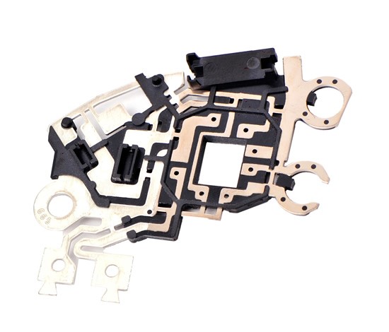 High precision insert molding pre molding component manufactured by Ming-Li Precision Taiwan