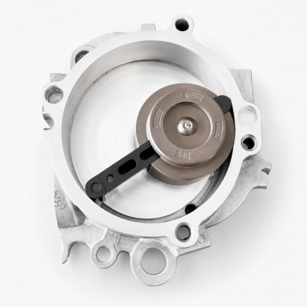 Ming-Li PEEK Rotary Valve Rotor Precisely Fitted in Aluminum Housing